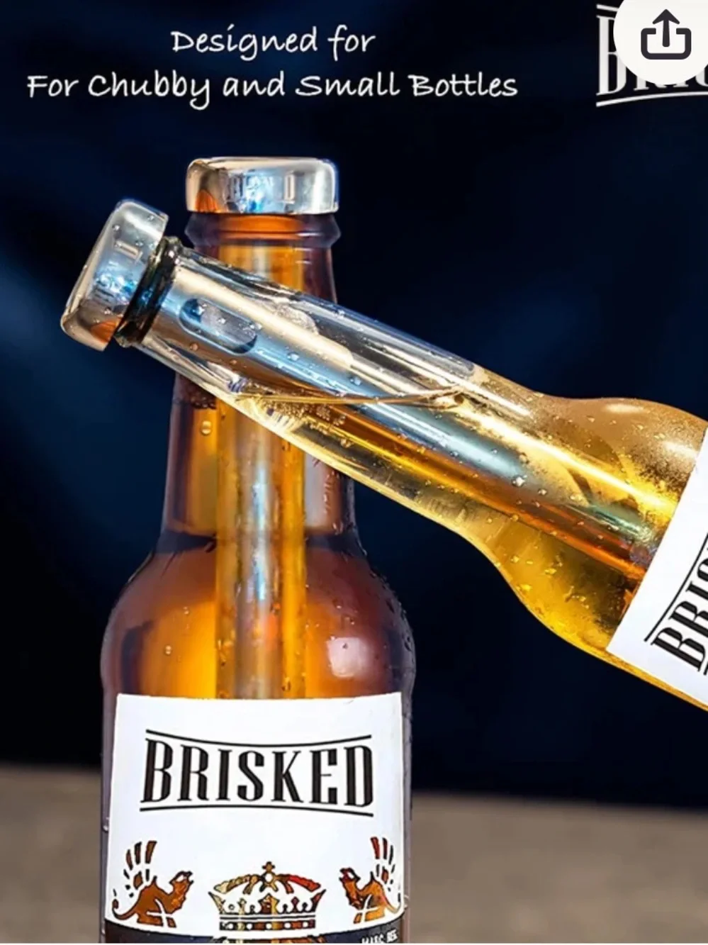 Brisked beer chiller
